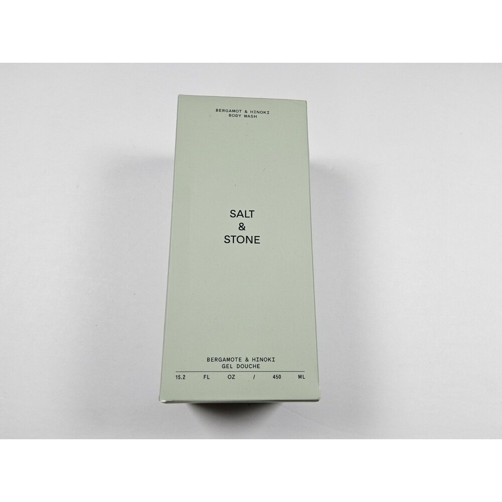 Salt and Stone Body Wash - Bergamot and Hinoki 15.2fl Oz/450ml